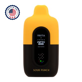 Sour Punch FRUITIA X Fifty Bar 20K Vape