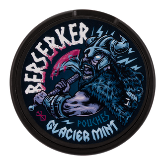 Glacier Mint BERSERKER Caffeine Pouch