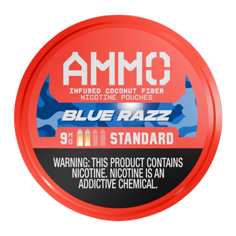 Blue Razz AMMO Pouches 9mg