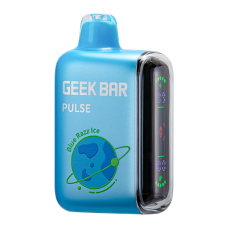Blue Razz Ice Geek Bar Pulse Zero Nicotine