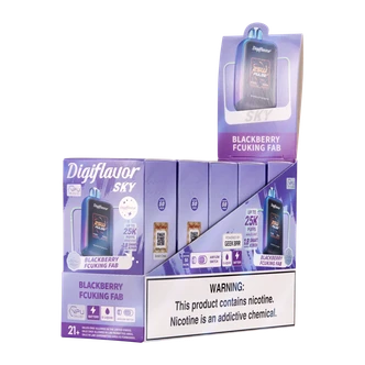 5 Pack of Blackberry Fcuking Fab DIGIFLAVOR SKY