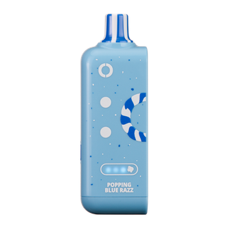 Popping Blue Razz Off Stamp Sweet Cube Disposable