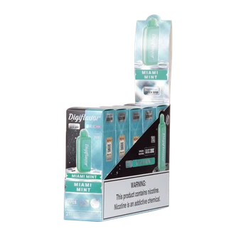 5 Pack of Miami Mint Digiflavor BRK Disposable