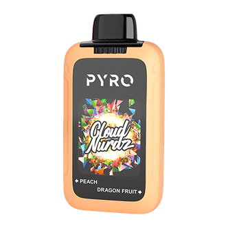 Peach/Dragon Fruit CLOUD NURDZ X PYRO Duo