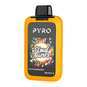 Strawberry/Mango CLOUD NURDZ X PYRO Duo
