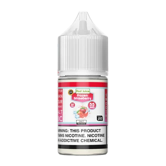 Shop for menthol strawberry flavored vape juice made by Pod Juice available in multiple nicotine levels