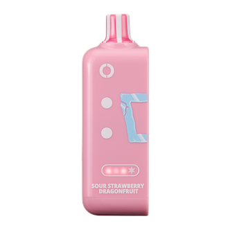 Sour Strawberry Dragonfruit ICE OFF STAMP X-Cube Disposable