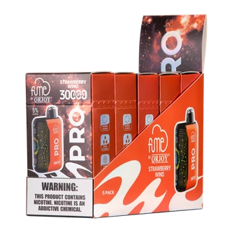 Strawberry Wind FUME PRO 30K Vapes
