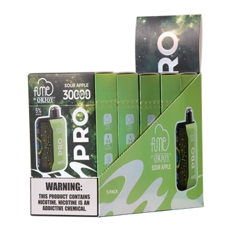 Sour Apple FUME PRO 30K Vapes
