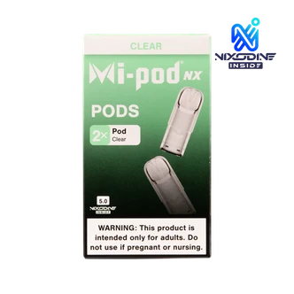 Clear MI-POD NX 2pk Pods