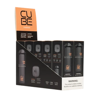 Strawnana Cube disposable vape flavor 10-pack