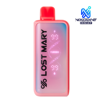 Strawberry Kiwi+ LOST MARY MT35K TURBO Nixodine