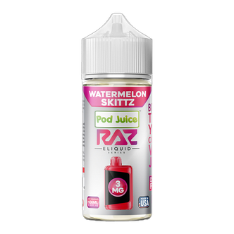 Watermelon Skittz RAZ X POD JUICE 100ml