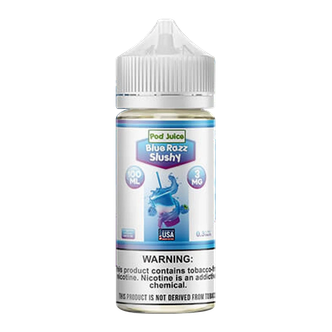 Blue Razz Slushy POD JUICE 100ml