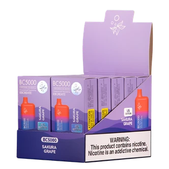 Sakura Grape Elf Bar Disposable Vapes 10-Pack