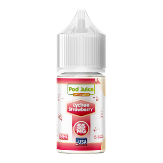 Lychee Strawberry Pod Juice 30mL