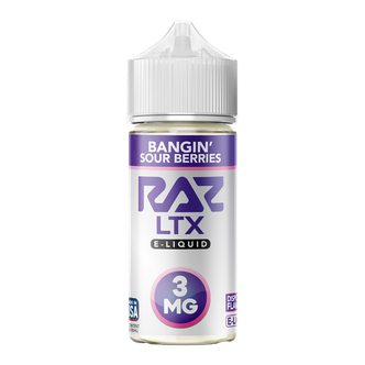 Bangin Sour Berries RAZ X Pod Juice 100ml LTX Edition