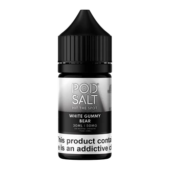 White Gummy Bear POD SALT Onyx Salts 30ml