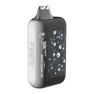 White Gummy Ice FEEN 50K Vape