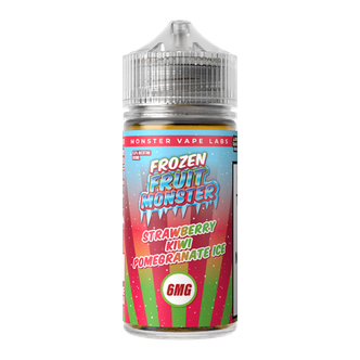 Strawberry Kiwi Pomegranate Ice Frozen Fruit Monster eJuice