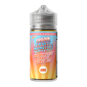 Passion Fruit Orange Guava Ice Frozen Fruit Monster eJuice