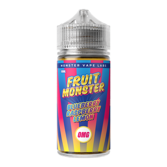 Blueberry Raspberry Lemon MONSTER LABS Fruit Monster ZERO Nicotine 100ml