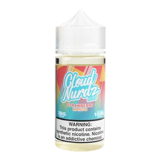Iced Strawberry Mango Cloud Nurdz 100ml