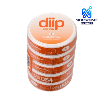 Roll of 4 Butterbrew DIIP Reset Nixodine Pouches
