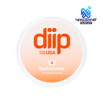 4 Butterbrew DIIP Reset Nixodine Pouches