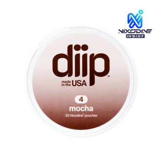 4 Mocha DIIP Reset Nixodine Pouches