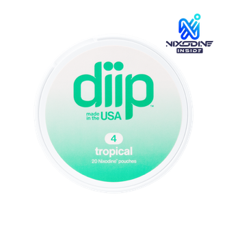 4 Tropical DIIP Reset Nixodine Pouches