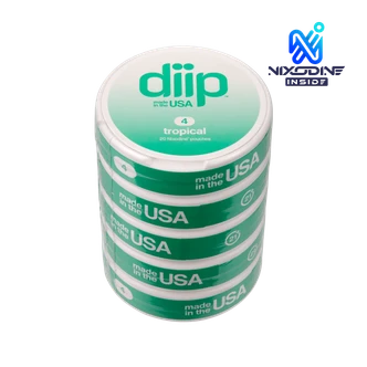 Roll of 4 Tropical DIIP Reset Nixodine Pouches