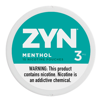 3mg Menthol ZYN Pouches