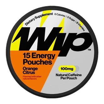 Orange Citrus WIP Energy Pouches