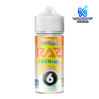 Tropical Gush Ice RAZ X POD JUICE  Nixodine 100ml GUSH ICE 6