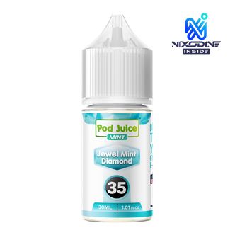 Jewel Mint Diamond Nixodine 30ml POD JUICE 35