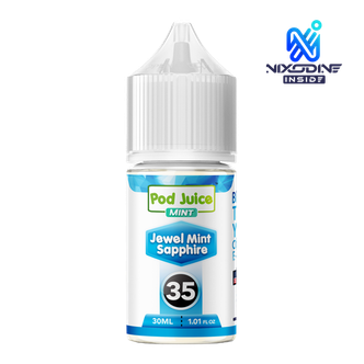 Jewel Mint Sapphire Nixodine 30ml POD JUICE 35