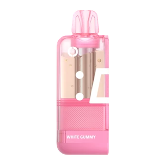 White Gummy OFF STAMP X-Cube Disposable CRYSTAL