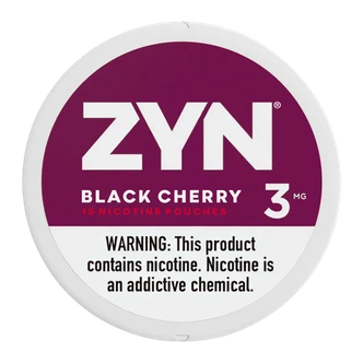 Black Cherry ZYN Pouches 3mg