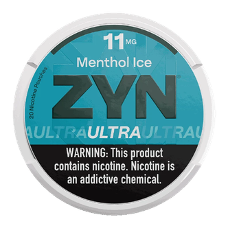 Menthol Ice ZYN Ultra Pouches