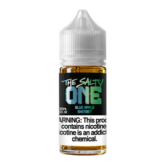 Blue Apple Sherbert Beard Vape Co The Salty One 30ml