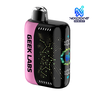 Juicy Peach Ice GEEK LABS Pulse X 50K Nixodine