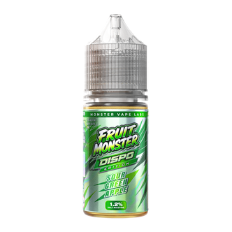 Sour Green Apple Fruit Monster Salts (Dispo Edition) 1.2%