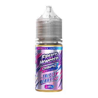 Triple Berry Ice Fruit Monster Salts (Dispo Edition) 1.2%