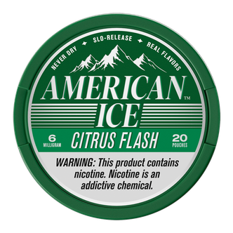 Citrus Flash American Ice Pouches