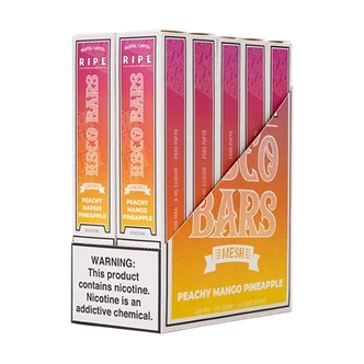 Peachy Mango Pineapple Esco Bars Vape Bundle