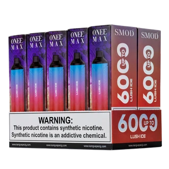Lush Ice SMOD Onee Max Kangvape 6000 Puff Vape 10-Pack