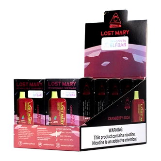 Cranberry Soda Lost Mary OS5000 Vape Device