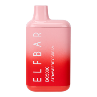 Strawberry Cream Elf Bar BC5000 Disposable Vape