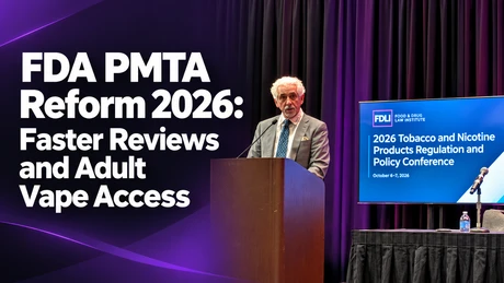 FDA PMTA Reform 2026: Faster Reviews and Adult Vape Access 